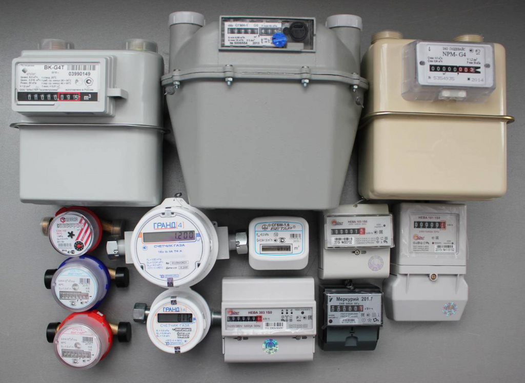 Газовые счетчики: классификация и назначение приборов учета