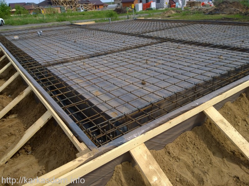 Заливка коробчатого фундамента своими руками