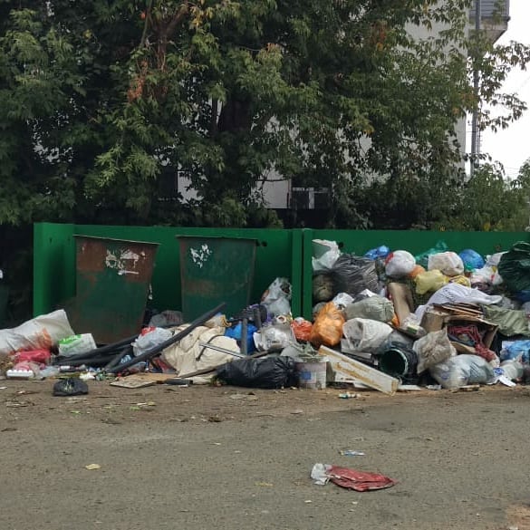 Свалка опасных отходов выявлена у площади Пушкина в Иванове Свалка опасных отходов выявлена у площади Пушкина в Иванове