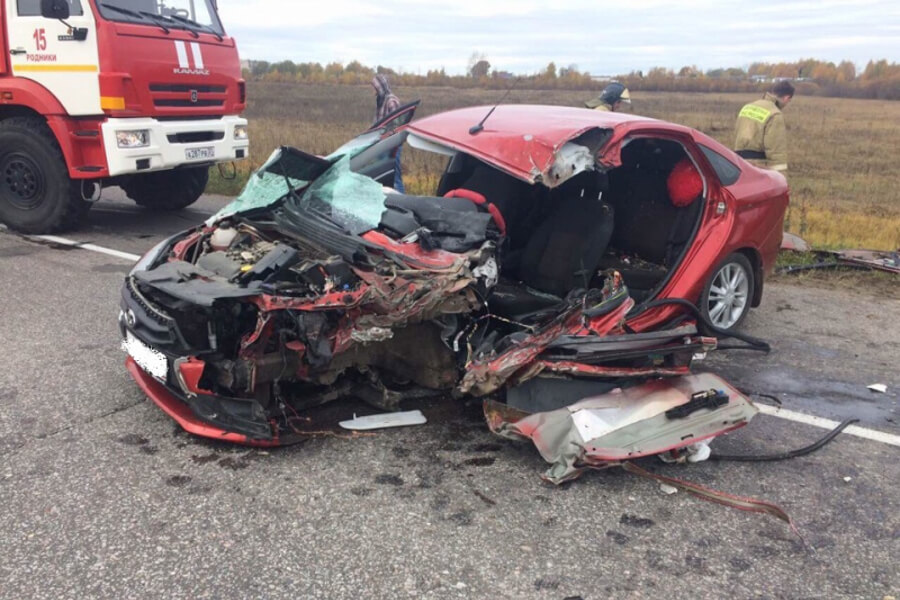 ДТП на трассе Ковров-Шуя-Кинешма в Ивановской области спровоцировала автоледи ДТП на трассе Ковров-Шуя-Кинешма в Ивановской области спровоцировала автоледи