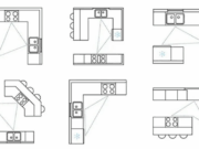 Правила планировки кухни с островом