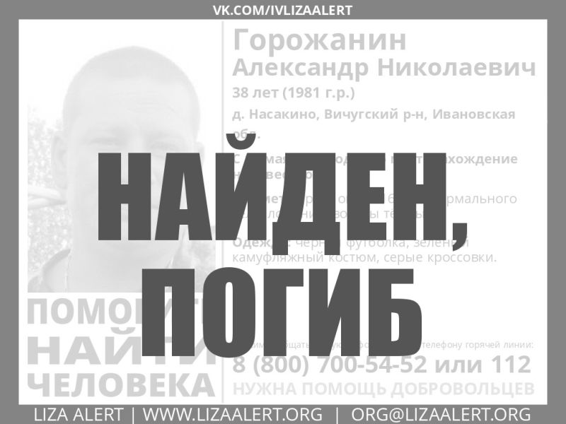 Пропавший 38-летний рыбак из Вичугского района найден погибшим Пропавший 38-летний рыбак из Вичугского района найден погибшим