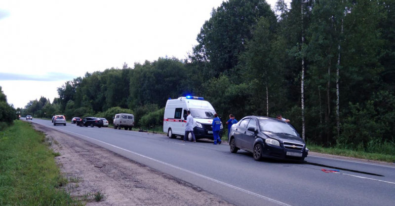 Авария в Ивановском районе с участием четырех автомобилей Авария в Ивановском районе с участием четырех автомобилей