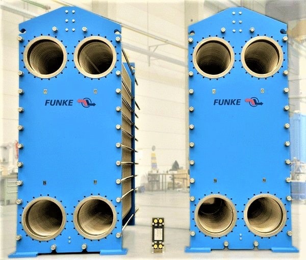 Преимущества пластинчатых теплообменников Funke