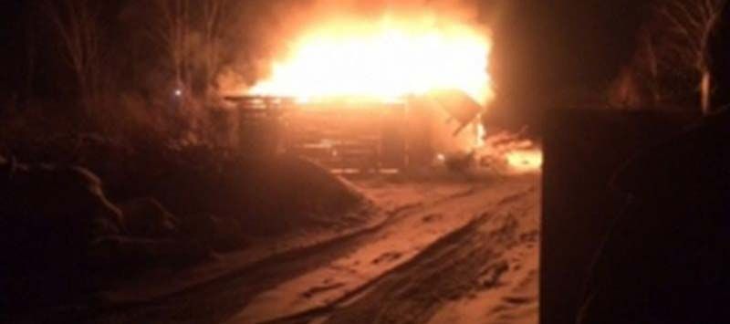 Серьезный пожар произошел в Шуе вчера вечером Серьезный пожар произошел в Шуе вчера вечером