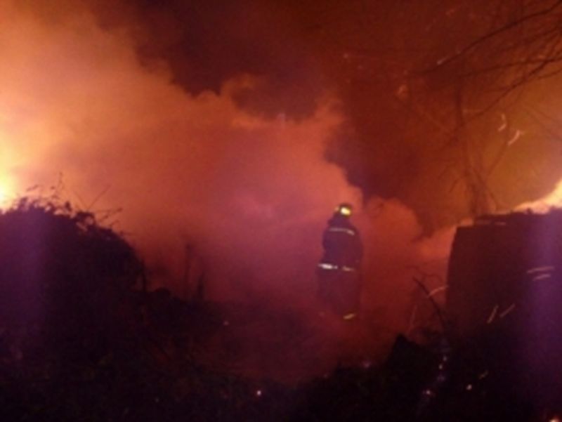 Пожар на 2-ой Первомайской – второй за три дня Пожар на 2-ой Первомайской – второй за три дня