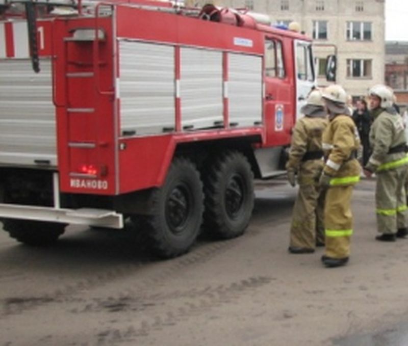 В Приволжске горело кафе В Приволжске горело кафе