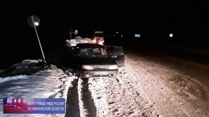 В ДТП на трассе Иваново-Родники пострадал человек В ДТП на трассе Иваново-Родники пострадал человек