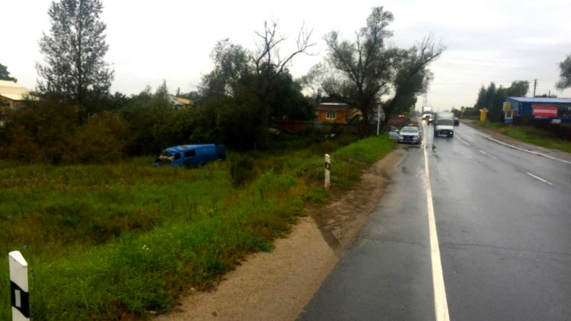 «ГАЗ» опрокинулся в кювет в Тейковском районе «ГАЗ» опрокинулся в кювет в Тейковском районе