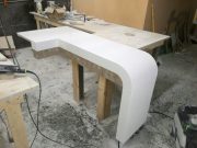 Как изготавливают мебель из акрилового камня на заказ?