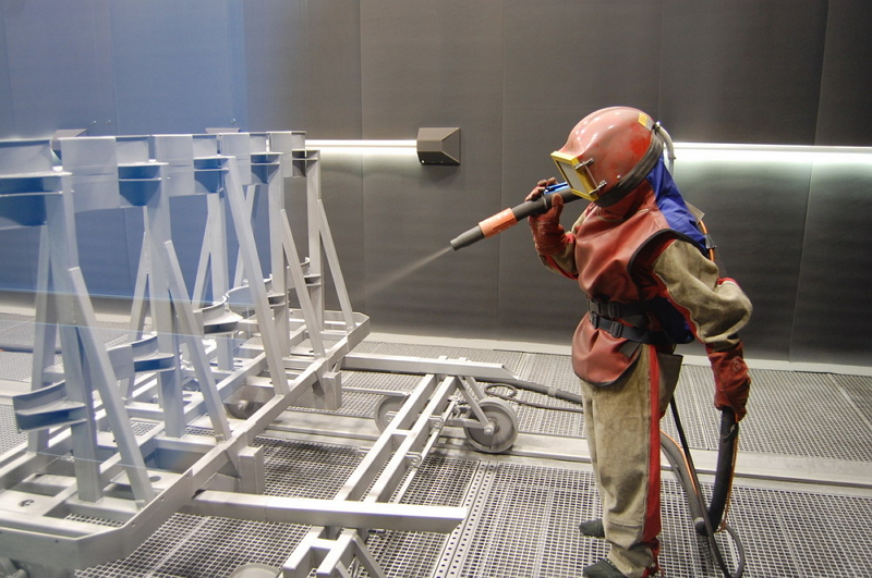 Дробеструйная обработка: сфера применения и технология