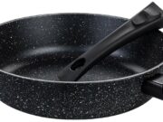 Какая глубокая сковорода лучше для тушения и жарки?