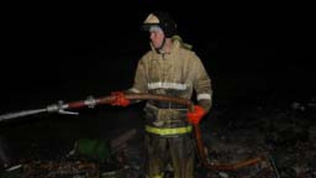 На 3-й Сокольницкой ранним утром горел гараж На 3-й Сокольницкой ранним утром горел гараж