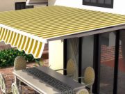 Маркизы-навесы: преимущества применения конструкций