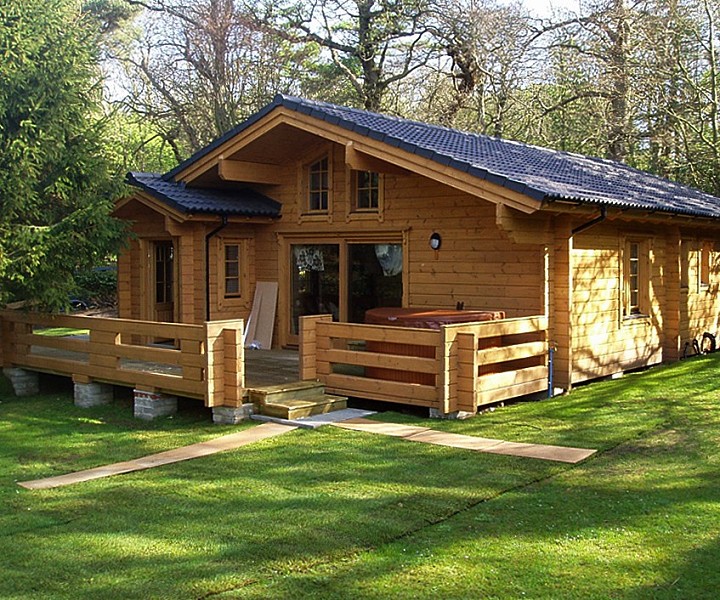 Преимущества одноэтажных домов из бруса