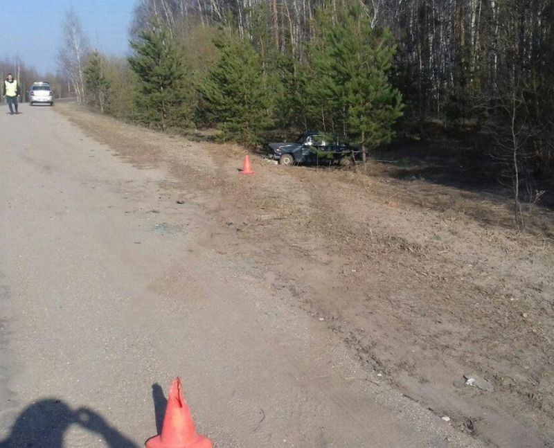 Авария на трассе Ново-Талицы-Дьяково-Говядово: ВАЗ опрокинулся в кювет Авария на трассе Ново-Талицы-Дьяково-Говядово: ВАЗ опрокинулся в кювет